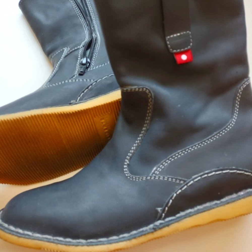 Leather Oliberte Black Calf Boots